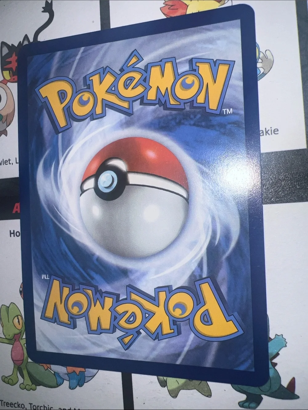 Pokemon Typhlosion Holographic Orange Fire TCG Card - Pokemon